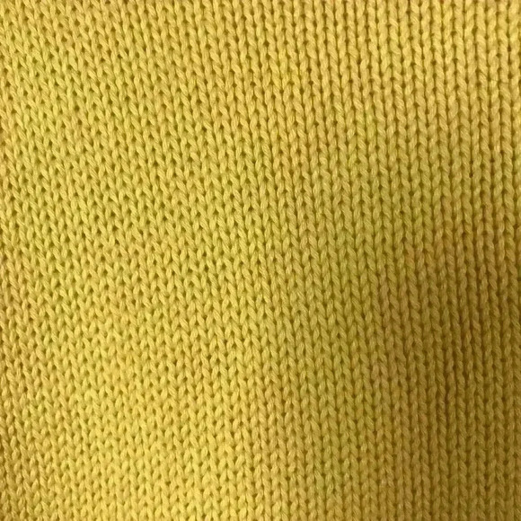 Men's Sweater Ralph Lauren Chaps Knit Pullover Size XXL‎ 2XL Vintage Yellow 90s - Picture 6 of 11